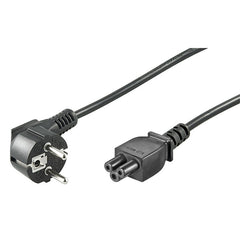 Laptop Power Cable 3X0.75mm 1.5m Black