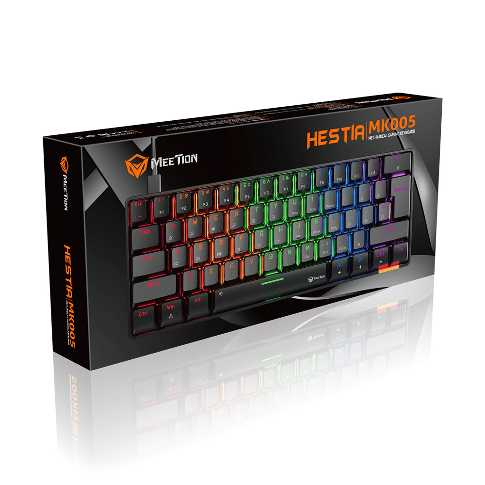 Meetion MT-MK005 Μηχανικό Gaming Πληκτρολόγιο / US