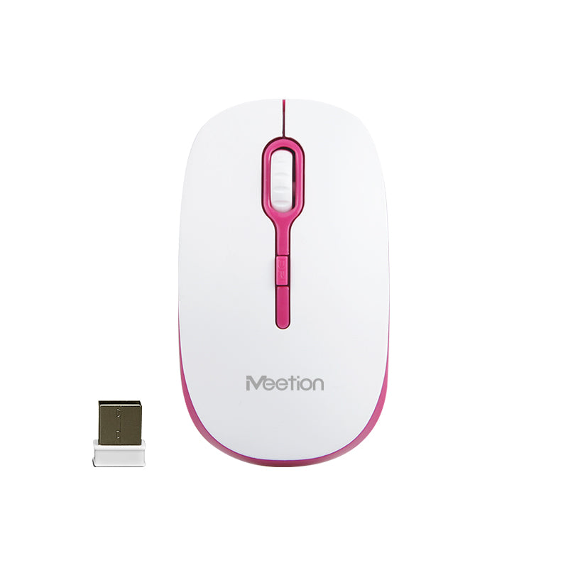 Meetion MT-R547 2.4G Wireless Mouse / White &amp; Red