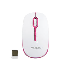 Meetion MT-R547 2.4G Wireless Mouse / White &amp; Red