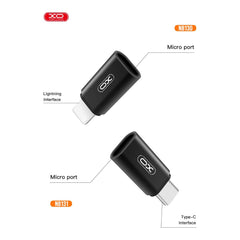 XO NB130 USB Micro to Lightning Adapter