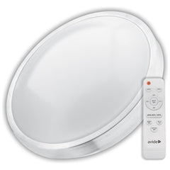 Avide LED Μοντέρνα Πλαφονιέρα Οροφής Pandora-CCT (Αλουμίνιο) 80W με Τηλεχειριστήριο
