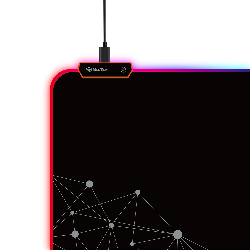 Meetion MT-PD121  Φωτιζόμενο Gaming Mouse Pad