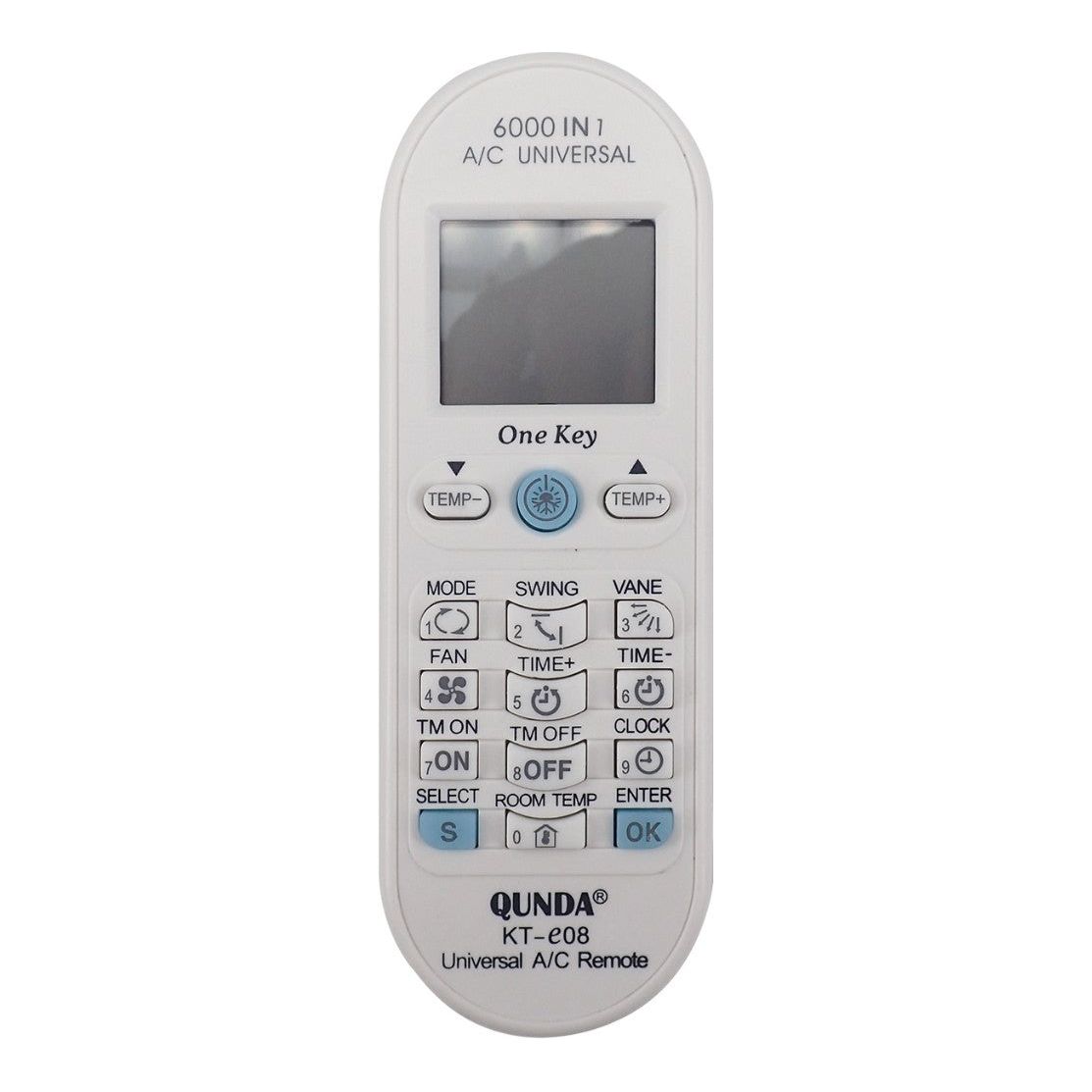 Τηλεχειριστήριο Κλιματισμού Universal Aircool KT-E08 6000in1