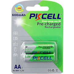 Pkcell Επαναφορτιζόμενες Μπαταρίες RTU AA 600-2B (2τμχ)
