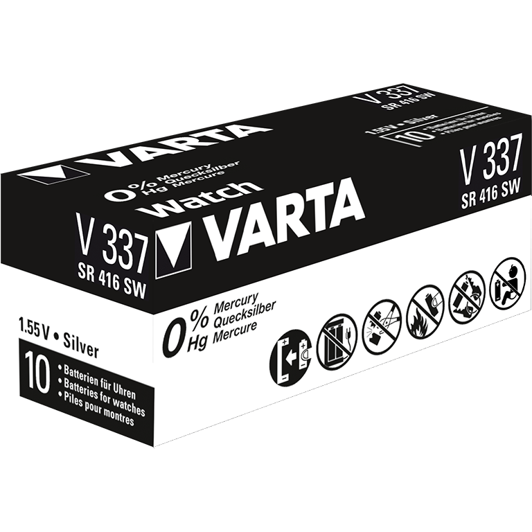 Varta Μπαταρία Ρολογιού V337 (1τμχ)