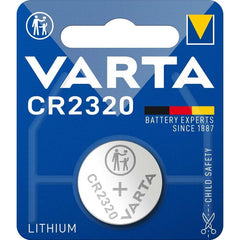 Varta Μπαταρία Κουμπί Λιθίου CR2320 (1τμχ)