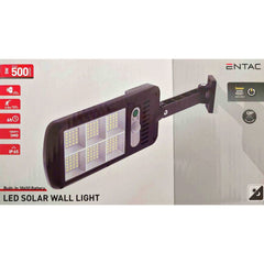 Entac Ηλιακό Φωτιστικό Τοίχου 5W SMD με Ανιχνευτή Κίνησης